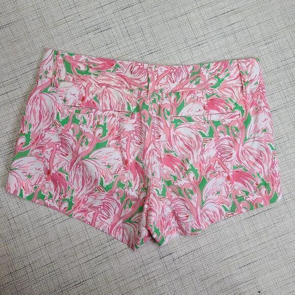 Lilly Pulitzer Pink Colony Callahan Shorts Size‎ 2 - Picture 4 of 5